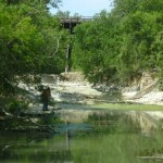 Shoal Creek Fly Fishing Austin | Beneath the old train tressle