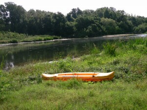 kayak on the colorado river