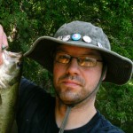 largemouth with foam spider