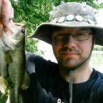 black bass on foam spider