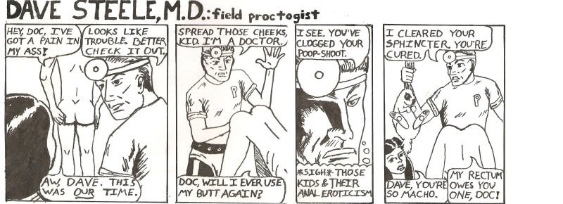 Dave Steele MD, field proctologist