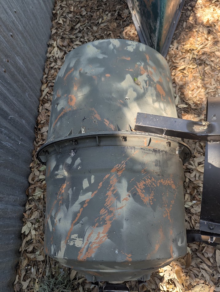 painted plastic deer feeder